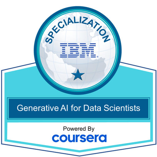 Generative AI for Data Scientists Badge